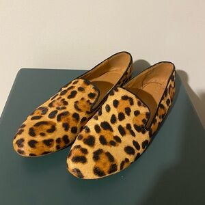 J. Crew Leopard Print Loafers
